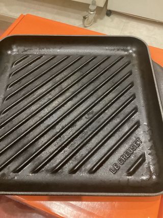 Plancha Hierro Le Creuset Negra