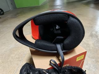 Casco Bell Integral Rojo/Gris Talla SM