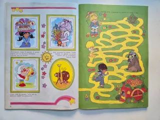 Album COMPLETO Rainbow Brite Arco Iris 1983 PANINI