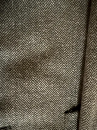 Chaqueta Zara Gris Oscuro T.50