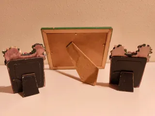 Lote 3 Marcos de Fotos Decorativos