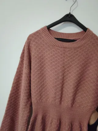 Abito invernale donna rosa