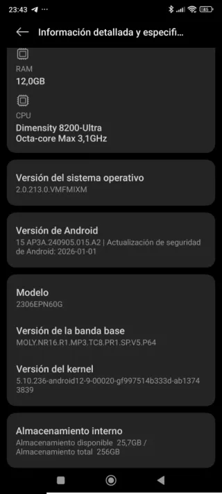 Xiaomi 13T Negro