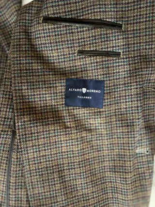 Chaqueta Álvaro Moreno Marrón T. XL