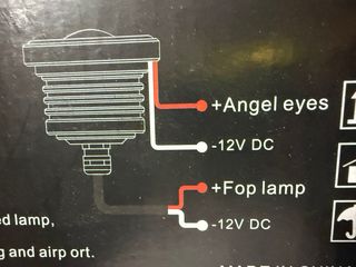 Antinieblas Ojo de Ángel LED Seat Leon