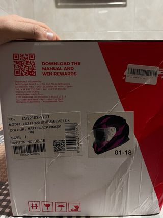 Casco LS2 a estrenar