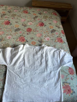 Camiseta blanca SHINE manga 3/4