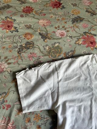 Camiseta blanca SHINE manga 3/4