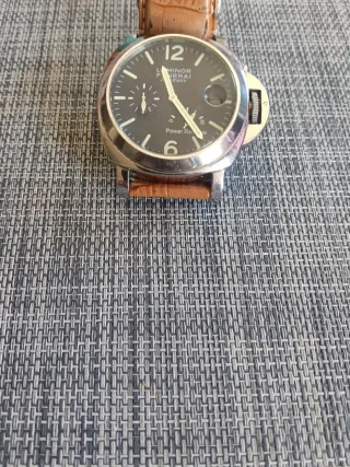 Reloj Panerai Acero y Piel Marrón