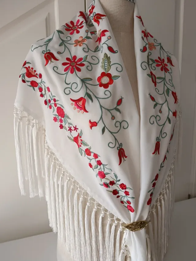 Mantoncillo de flamenca