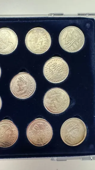 Arras Monedas Jerez Plata Colección