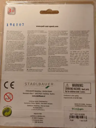 Figura Luigi Mario Kart Pull Back Action