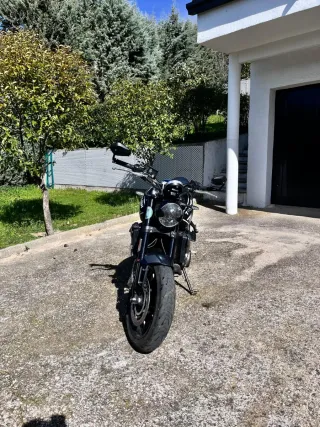 Triumph Trident 660 Negra