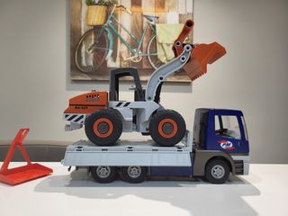 Lote Playmobil Camión 5255 + Excavadora 5026