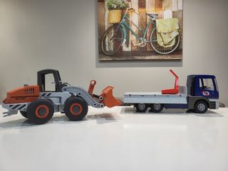 Lote Playmobil Camión 5255 + Excavadora 5026