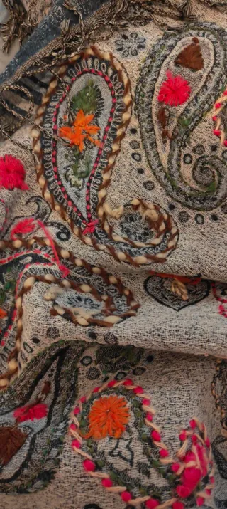 Sciarpa donna fantasia paisley