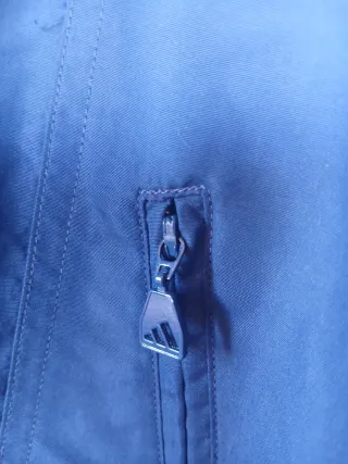 Chaqueta Adidas Bomber Azul y Verde Militar