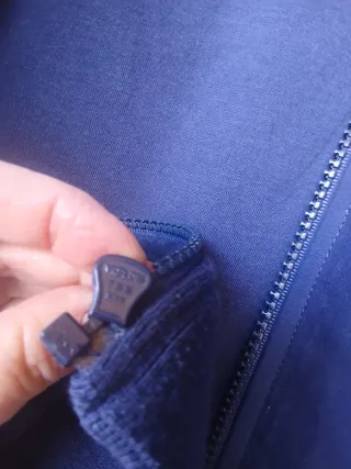 Chaqueta Adidas Bomber Azul y Verde Militar