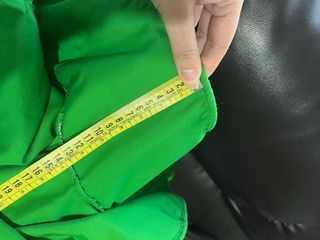 Traje de Flamenca blanco y verde