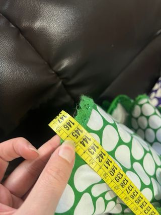 Traje de Flamenca blanco y verde