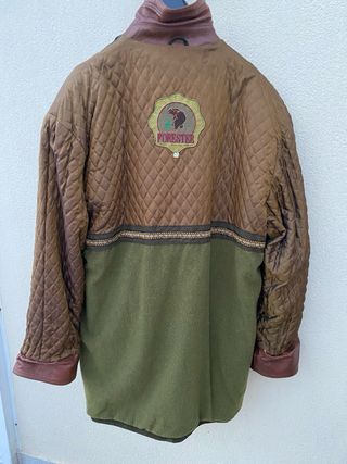 Chaquetón trenca piel bovina caballero