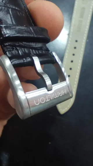 Correas Piel Hamilton 20mm Negras