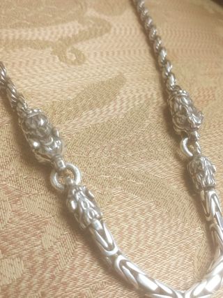 Cadena Plata Vikinga manada de lobos