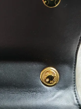 Borsa Celine nera trapuntata.