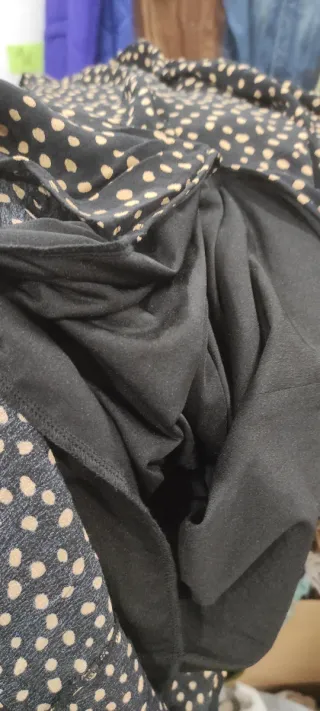 Vestido topos Violeta by Mango