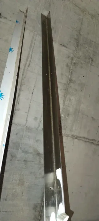 40 Ángulos d Acero Inoxidab. acabado Satinado 3mts