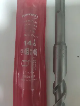 Broca martillo SDS-PLUS 14mm