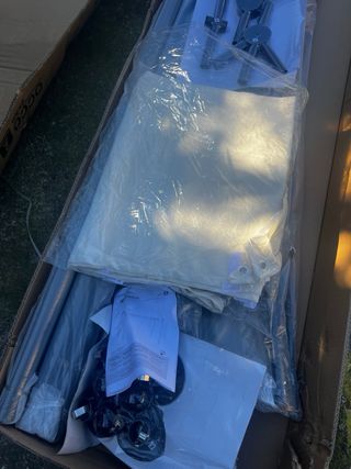 Pérgola NATERIAL Occo Metal Blanca 200x300