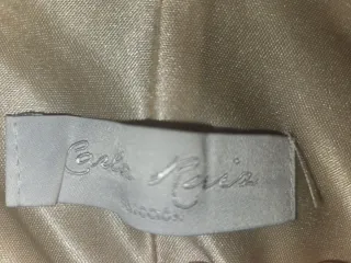 Vestido Largo Fiesta Carla Ruiz Negro/Dorado