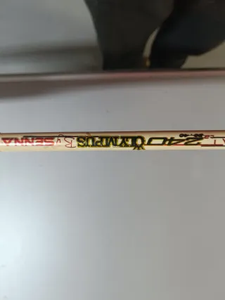 2 cañas de pescar 2,40m con carretes.