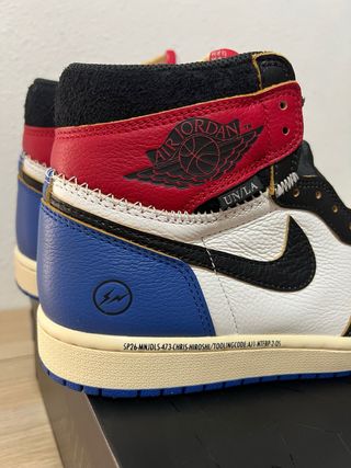42 38.5 Jordan 1 High x Union x Fragment