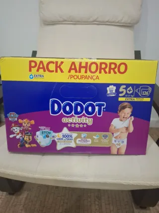 Fraldas Dodot Activity talla 5+