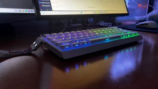 Teclado 60% Magnético RGB Branco
