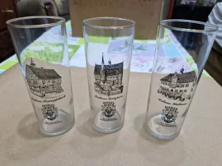 Bicchieri da Birra Dinkelacker Vintage Rathaus