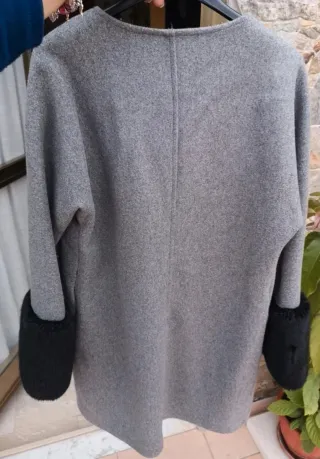 Cappotto donna con pelliccia