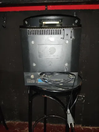 Televisor Retro Philips Negro/Gris