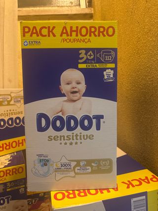 Fraldas Dodot Sensitive Tamanho 3 (7-11kg)