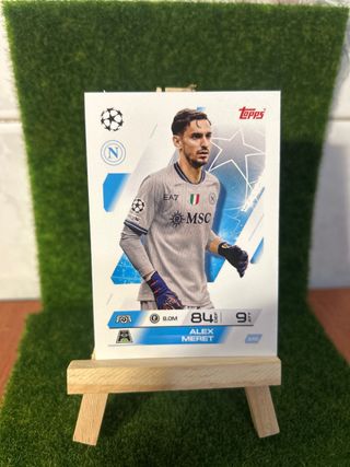 Cromo Alex Meret Topps Champions League