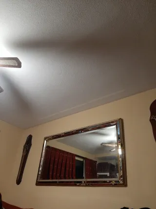 Espejo decorativo madera y cristal