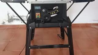 Sierra de mesa circular para carpintería Scheppach