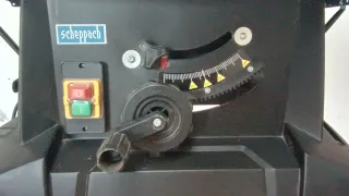 Sierra de mesa circular para carpintería Scheppach