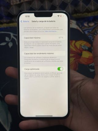 iPhone 13 Pro Max -97% bateria