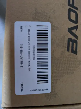 Baofeng UV-17R Nuevos en Caja. 2 Unidades 55€.