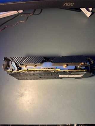 XFX RX 590 8GB Tarjeta Gráfica (no funciona normal