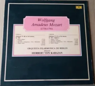 Lote vinilos Mozart  Maestros de la Música
