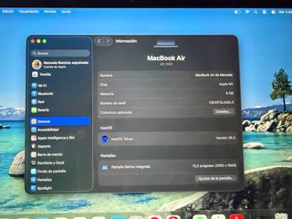 MacBook Air 13 8GB Plata